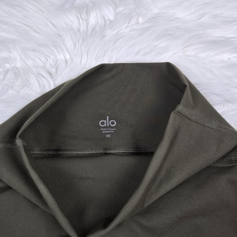 Alo Yoga Green Olive Legging XS - Picture 8 of 12